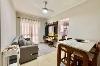 Apartamento com 1 dormitório à venda, 50 m² por r$ 390.000,00 - pitangueiras - guarujá/sp