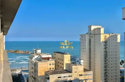 Cobertura finamente reformada à venda na praia das pitangueiras | alfa imóveis guarujá