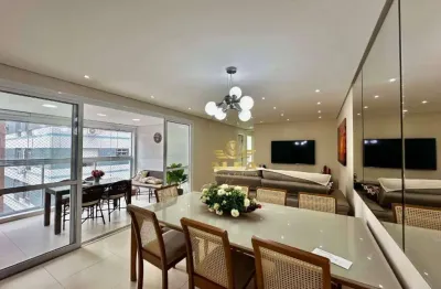 Perto do mar - apartamento na praia 2 quartos 1 suíte varanda gourmet 2 vagas lazer completo pitangueiras guarujá.