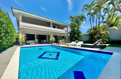 Casa com 5 suítes à venda, jardim acapulco, guarujá.