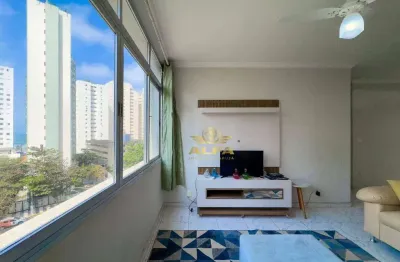 Apartamento à venda, 100 m² por r$ 550.000,00 - pitangueiras - guarujá/sp