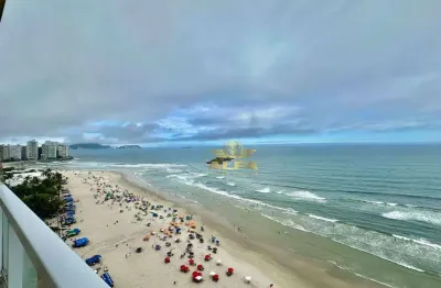 Apartamento na praia à venda na praia das astúrias | alfa imóveis guarujá