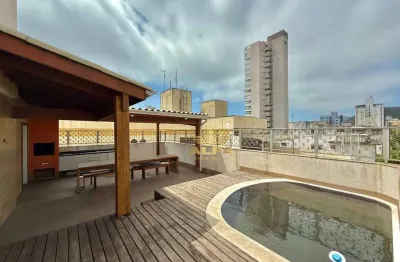 Cobertura com 2 dormitórios à venda, 188 m² por r$ 630.000,00 - jardim astúrias - guarujá/sp