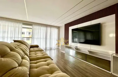 Apartamento com 4 dormitórios à venda, 240 m² por r$ 1.600.000,00 - pitangueiras - guarujá/sp