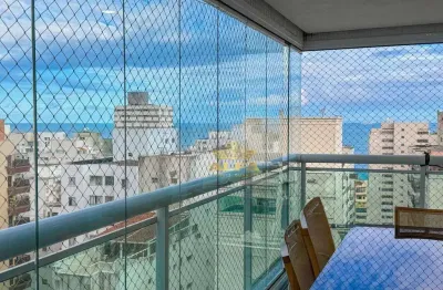 Varanda gourmet | vista mar | lazer | prédio novo | 3 dormitórios (2 suítes), 2 vagas, apartamento na praia das pitangueiras, guarujá-sp