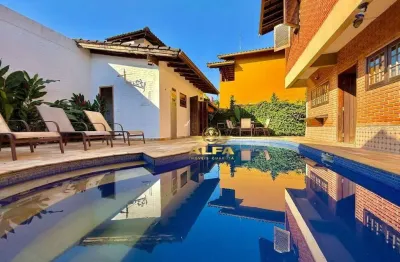 Casa em condomínio fechado com 4 quartos à venda na Avenida Moisés Sayão, Balneario Praia do Perequê, Guarujá