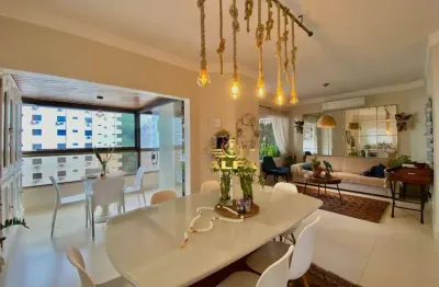 Apartamento com 3 dormitórios à venda, 140 m² por r$ 850.000,00 - pitangueiras - guarujá/sp