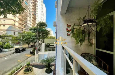 Apartamento à venda, 90 m² por r$ 390.000,00 - pitangueiras - guarujá/sp