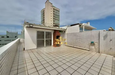Cobertura à venda no tombo em guarujá | alfa imóveis guarujá