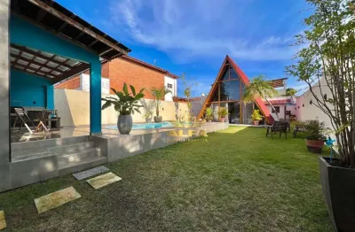 Casa nova à venda no pernambuco em guarujá | alfa imóveis guarujá