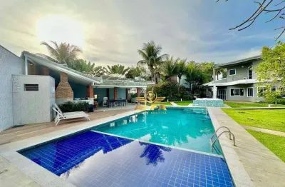 Casa em condomínio fechado com 5 quartos à venda na Avenida Kensei Tamayose, 580, Jardim Acapulco, Guarujá