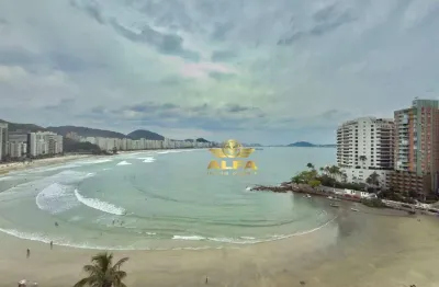 Apartamento com 3 dormitórios à venda, 120 m² por r$ 1.700.000,00 - jardim astúrias - guarujá/sp