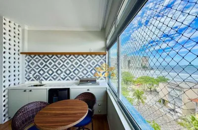 Apartamento reformado frente ao mar na praia das pitangueiras – guarujá/sp | alfa imóveis guarujá