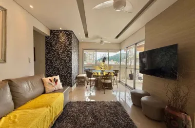 Cobertura com vista para o mar na praia da enseada, guarujá – 3 dormitórios, piscina e gourmet | alfa imóveis guarujá