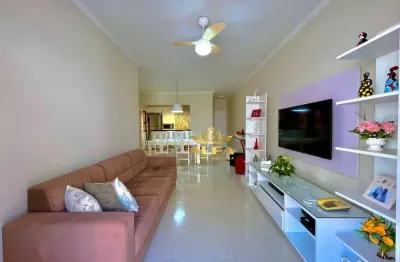 Apartamento com sacadão à venda na praia da enseada, guarujá – 3 dormitórios, suíte e 1 vaga | alfa imóveis guarujá