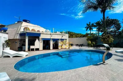 Casa ampla com piscina à venda na praia de pernambuco, guarujá – 8 dormitórios | alfa imóveis guarujá