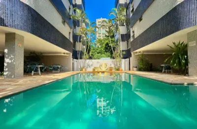 Apartamento à venda com varanda e lazer na praia da enseada – alfa imóveis guarujá