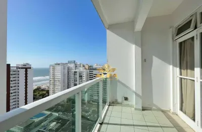 Apartamento à Venda com Sacada e Vista para o Mar na Praia das Pitangueiras – Alfa Imóveis Guarujá