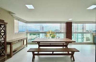 Apartamento com varanda gourmet na Praia da Enseada – Alfa Imóveis Guarujá