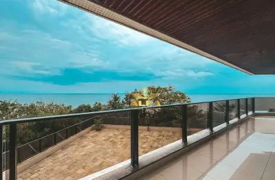 Apartamento de Alto Padrão Frente ao Mar na Praia das Astúrias, 4 suítes e 3 vagas – Alfa Imóveis Guarujá