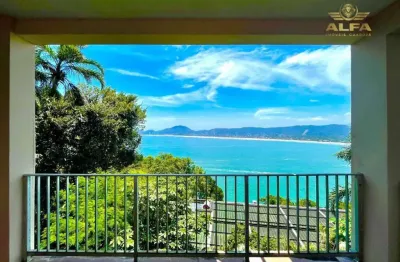 Casa na praia com 5 suítes e varanda com vista para o mar - península, guarujá.