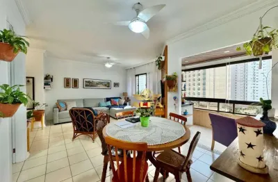 Apartamento com 3 dormitórios à venda, 112 m² por r$ 800.000,00 - jardim astúrias - guarujá/sp