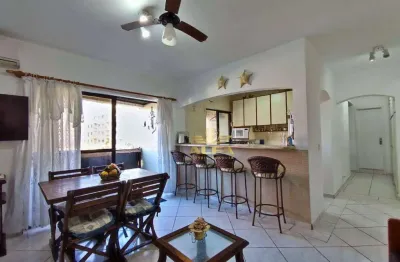 Apartamento com 2 dormitórios à venda, 70 m² por r$ 440.000,00 - tombo - guarujá/sp