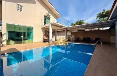 Casa com 5 dormitórios à venda, 220 m² por r$ 1.800.000,00 - balneário praia do pernambuco - guarujá/sp