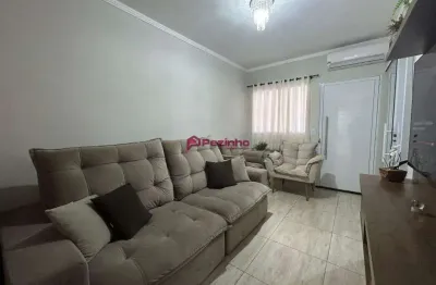 Casa à venda em limeira, jardim campo belo, com 3 quartos, com 62 m²,  residencial portal das flores