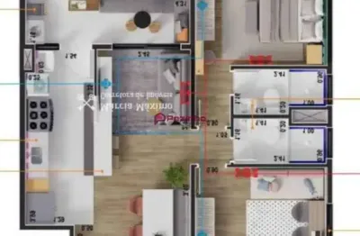 Apartamento à venda em limeira, gleba beatriz, com 2 quartos, com 65 m², hm maxi limeira