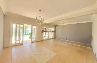 Casa à venda e para alugar em limeira, portal das rosas, com 3 quartos, com 318 m²