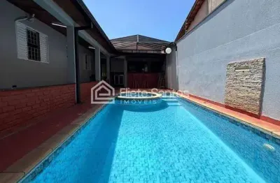 Casa à venda com área gourmet e piscina, parque residencial rochele ii, santa bárbara d'oeste, sp