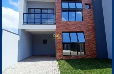 Casa com 3 quartos à venda na rua francisco alves ferreira, 640, itaqui, campo largo por r$ 519.900