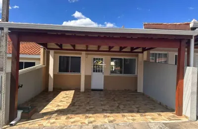 Casa em condomínio fechado com 2 quartos à venda na rua amazilio lavall, 380, jardim florestal, campo largo por r$ 280.000