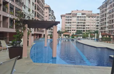 Excelente apartamento no mio residencial, 2 quartos com suíte. taquara.
