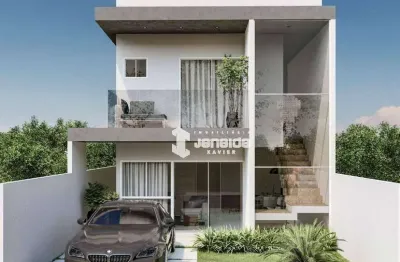 Casa com 4 dormitórios à venda, 172 m² por r$ 699.000 - sim - feira de santana/ba