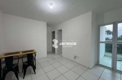 Apartamento com 2 dormitórios para alugar, 45 m² por r$ 1.500/mês - registro - feira de santana/ba