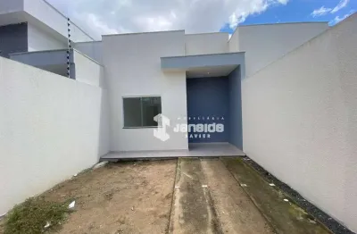 Casa com 2 dormitórios à venda, 59 m² por r$ 240.000 - mangabeira - feira de santana/ba