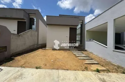 Casa em condominio com 2 dormitórios à venda, 48 m² por r$ 290.000 - papagaio - feira de santana/ba