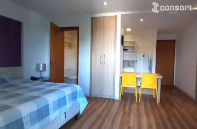 Apartamento com 1 dormitório para alugar, 30 m² por r$ 2.600/mês - capuchinhos - feira de santana/ba