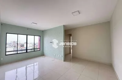 Apartamento com 2 dormitórios para alugar, 74 m² por r$ 2.400/mês - centro - feira de santana/ba