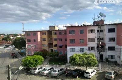 Apartamento com 2 dormitórios à venda, 52 m² por r$ 100.000,00 - campo limpo - feira de santana/ba