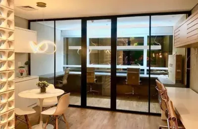 Sala comercial mobiliada no navarro building – 41 m² | andar alto