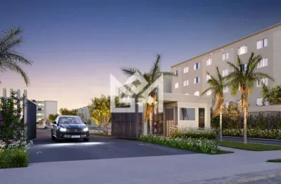 Apartamento 2 dormitórios para alugar – rio branco, canoas (42 m²) com lazer completo