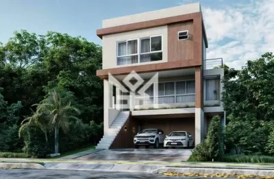 Casa com 3 suítes à venda no centro de gravataí ? alto padrão, área ampla e vista para a mata