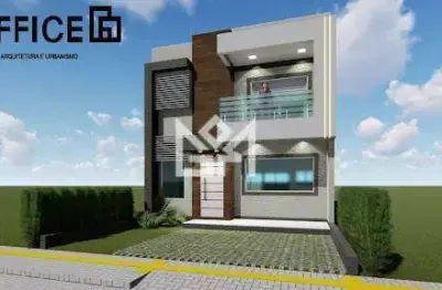 Sobrado com suíte e sacada à venda no bairro jansen em gravataí