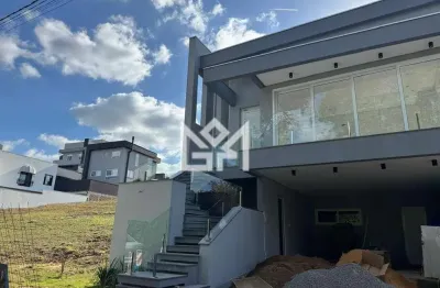 Casa moderna com vista para área verde no cyrela landscape em gravataí