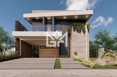 Casa Alto Padrão com 4 Suítes, Piscina e Vista Privilegiada à Venda em Condomínio Fechado