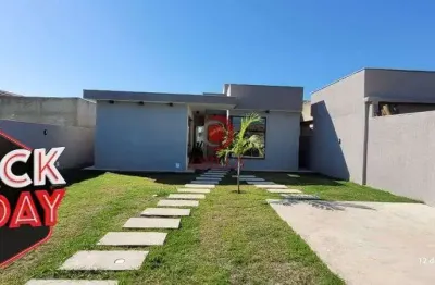 Casa com 3 quartos à venda na Rua Walter Muniz dos Santos, Lt 12, Jardim Atlântico Central (Itaipuaçu), Maricá, 100 m2 por R$ 560.000