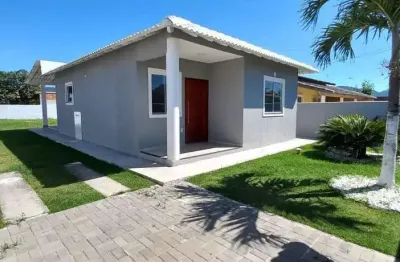 Casa com 3 quartos à venda na Rua Walter Muniz dos Santos, Lote 38, Jardim Atlântico Central (Itaipuaçu), Maricá, 100 m2 por R$ 480.000